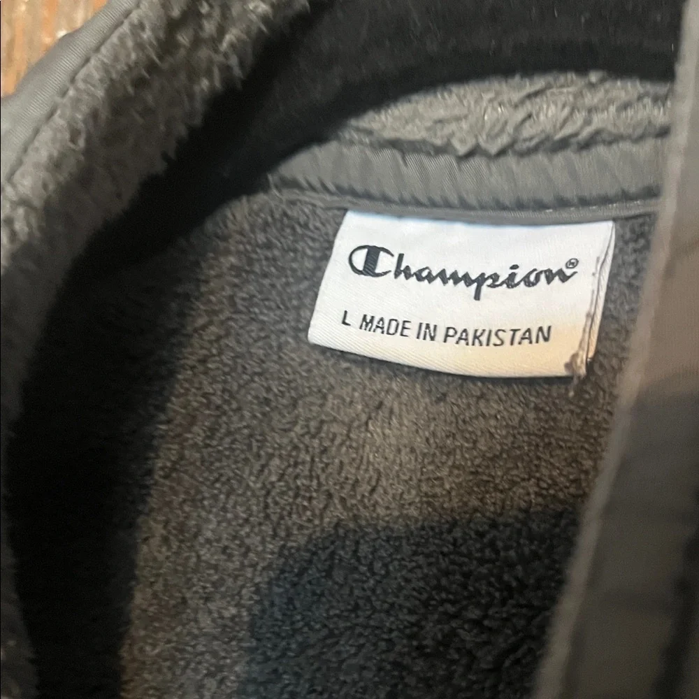 Champion Harvard Zip Up Fleece, size large
